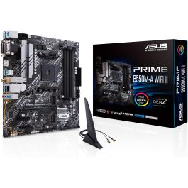 ASUS PRIME B550M-A WiFi II ASU4711081309741 Placa base AMD B550 Ranura micro ATX AM4 Precio: 141.59000009. SKU: S7818738