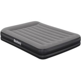 Colchón Hinchable - BESTWAY - 671BU - Tritech Queen - 2 plazas, bomba USB integrada, 2,03 m x 1,52 m x 36 cm Colchón Hinchable - BESTWAY - 671BU - Tritech Queen - 2 plazas, bomba USB integrada, 2,03 m x 1,52 m x 36 cm