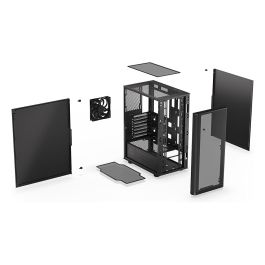 Endorfy Ventum 200 Solid Torre PC Negro ATX Micro ATX Mini-ITX para Gaming y Entusiastas