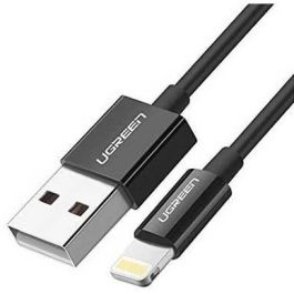 UGREEN 80822 US155 - Cable Lightning a USB-A 2.0 Macho/Macho de 1m en color negro