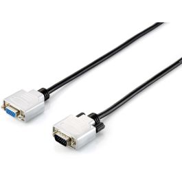 EQUIP Cable VGA 118850, VGA (D-Sub) Macho a VGA (D-Sub) Hembra, 1.8m, Negro/Plata, hasta 2048x1536 Precio: 27.50000033. SKU: B13Z7JGWTV