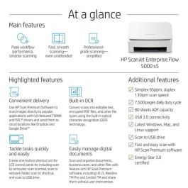 HP ScanJet Enterprise Flow 5000 s5 HP ScanJet Enterprise Flow 5000 s5