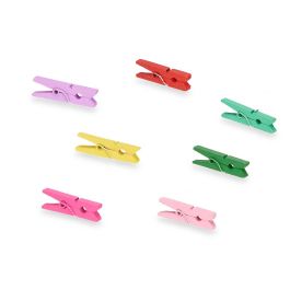 Set 13 Pinzas Madera Multicolor Peq Pincello 7X12CM (24 Unidades) Set 13 Pinzas Madera Multicolor Peq Pincello 7X12CM (24 Unidades)