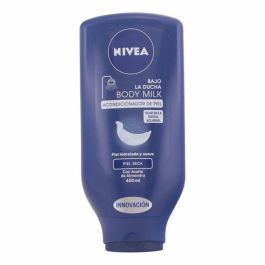 Nivea Bajo la Ducha Body Milk nutritivo para Piel Seca con Aceite de Almendras, 400 ml Precio: 5.89000049. SKU: S0542385
