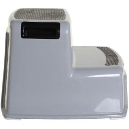 Taburete con escalera - DREAMBABY - 2 Up - Antideslizante y texturizado - Hasta 80 kg para niños y adultos - Gris y Negro Taburete con escalera - DREAMBABY - 2 Up - Antideslizante y texturizado - Hasta 80 kg para niños y adultos - Gris y Negro