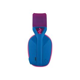 Logitech G435 Auriculares Gaming Inalámbricos Bluetooth/Radiofrecuencia 2.4 GHz Color Azul con Micrófono Certificado Discord