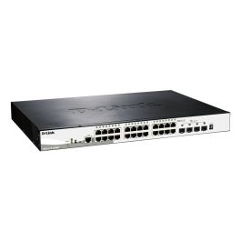 D - Link Switch Dgs - 1510 - 28Xmp, 28 Puertos Gigabit Ethernet, 4 SFP+, Soporte 10G, Montaje en Rack D - Link Switch Dgs - 1510 - 28Xmp, 28 Puertos Gigabit Ethernet, 4 SFP+, Soporte 10G, Montaje en Rack