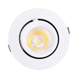 Foco Downlight LED 20W 3000Lm 4000ºK Circular Ajustable 40.000H [HO-COB-C-OR-20W-W]