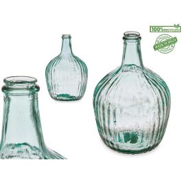 Botella Decorativa Vidrio Rayada 4L Giftdecor 19X30CM (4 Unidades) Precio: 29.94999986. SKU: B1CTB2DZWM