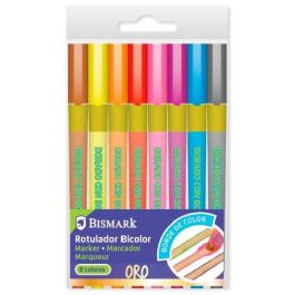Bismark Rotuladores Lettering Bicolor Oro Con Borde Neón-Pastel C-Surtidos Estuche 8 Ud Precio: 4.58999948. SKU: B1HWXNYK3D