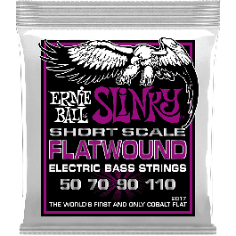 Juego Bajo Eléctrico Entorchado Plano Slinky Power Short Scale 55-110 Juego Bajo Eléctrico Entorchado Plano Slinky Power Short Scale 55-110