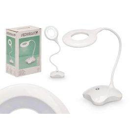 Flexo LED Circular Pincello Blanco 10.5x40x9.5 cm, USB, ABS (12 Unidades) Precio: 62.50000053. SKU: B1D7HY3JXM