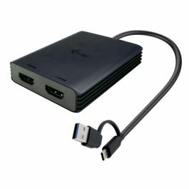 Adaptador USB-C a HDMI i-Tec CADUAL4KHDMI