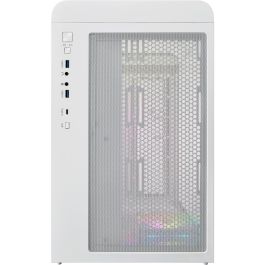 FSP S380-WA Midi FSP Torre Blanca Micro ATX/Mini-ITX PC Juego con Iluminación ARGB