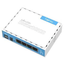 Mikrotik hAP lite Blanco Router Inalámbrico Wi-Fi 2.4GHz Ethernet LAN 10/100Mbit/s 3W Precio: 27.50000033. SKU: S5604605