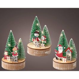 Lumineo Figura Decorativa Navideña de Madera con 5 LED Luz Cálida, Temporizador 6h, Ø8 x 12 cm, Modelos Surtidos Precio: 8.49999953. SKU: B1JKVE39S4