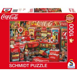 Schmidt Spiele SCH4001504599157 Puzzle 1000 Piezas Coca Cola Nostalgia, para A Partir de 14 Años Precio: 43.681. SKU: B12YST8QWH