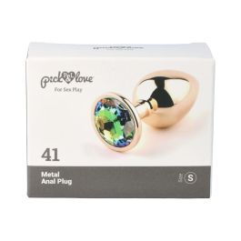 Plug Anal Pick&Love Nº 41 Dorado (7,6 cm)