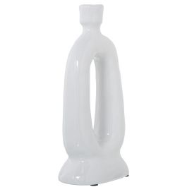 Candelabro Alexandra House Living Blanco Cerámica 16 x 31 x 10 cm