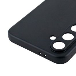 eSTUFF Funda TPU LONDON Negra para Samsung Galaxy S24 FE - Protección Trasera y Lateral Suave