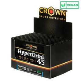 CROWN SPORT NUTRITION Hyperdrink 45 Neutro Bebida Deportiva en Polvo 10 X 47 g para Rendimiento y Resistencia Precio: 20.5000004. SKU: B12RY9RTMM
