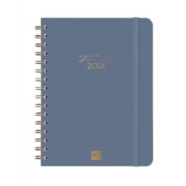 Agenda Anual (2026) Catalan Finocam Espiral Alma Wire-O Tapa Extra Con Goma E10 155X212 S/V Apais. Blau Precio: 10.50000006. SKU: B1A585LPAF