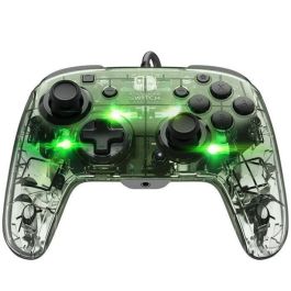PDP Controlador Prismatic Afterglow con Cable para Nintendo Switch, Iluminación LED, Audio y Chat 3.5mm, Controles Integrados