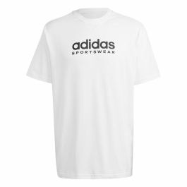 Camiseta de Manga Corta Adidas Blanco Precio: 35.0053. SKU: B1C42GJE88