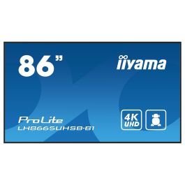 iiyama LH8665UHSB-B1 Pantalla Profesional 86 Pulgadas 4K UHD IPS 24/7 Wifi