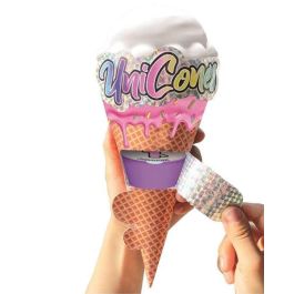 Bizak Helado Sorpresa Ice Surprise Unicorns con 12 Unicornios y Accesorios, Slime, Calcomanías - Pack de 6 unidades para +5 años