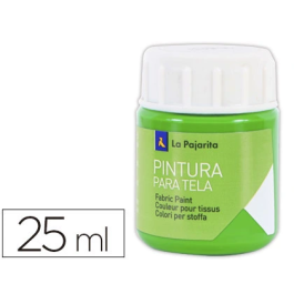 La Pajarita Pintura para Tela Verde Primavera 25 ml Precio: 2.78999985. SKU: B15R2TD9VS