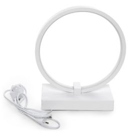 Lámpara de Mesa 15W  935Lm 4200ºK LED Circle Dimable 40.000H [HO-LM-CIRCLE-20W-W]