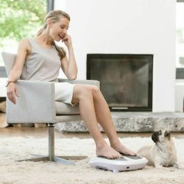 Medisana 88396 Masajeador Relajante de Pies y Espalda Shiatsu con 2 Intensidades, Luz Roja y Calor