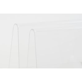 DKD Home Decor Revistero Acrilico Transparente 31 x 25 x 30 cm