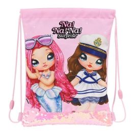 Mochila Saco Infantil Na!Na!Na! Surprise Sparkles Rosa 26 x 34 x 1 cm