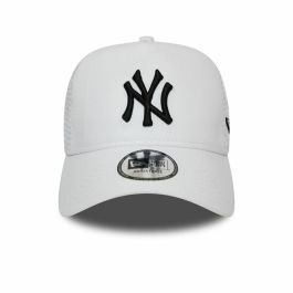 Gorra Deportiva New Era Essential Trucker NYY Blanco (Talla única)