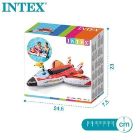 Figura hinchable avion con lanzador de agua 117x117 cm. (+ 3 años) - modelos surtidos Figura hinchable avion con lanzador de agua 117x117 cm. (+ 3 años) - modelos surtidos