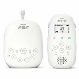 Philips Avent Monitor de Bebé SCD713/26 PHI8710103849049 Audio DECT Blanco Pantalla LCD Sensor Temperatura Luz Nocturna
