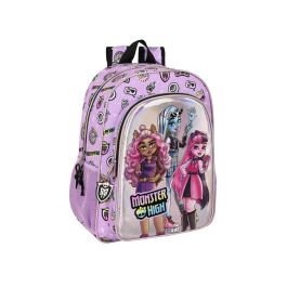 Mochila Escolar Monster High Best boos Lila 33 x 42 x 14 cm Precio: 20.78999978. SKU: B1H4CSZLVE