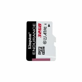 Kingston Tarjeta microSD 32GB UHS-I U1 Class 10 High-Endurance para Cámaras de Vigilancia y Salpicadero - Grabación 24/7 Full HD
