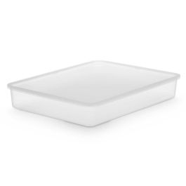 Fiambrera Leknes transparente 32x24x5 cm, plástico PP (12 Unidades) Fiambrera Leknes transparente 32x24x5 cm, plástico PP (12 Unidades)