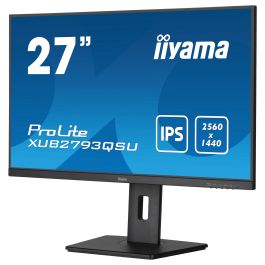 Iiyama Pantalla XUB2793QSU-B7 27" IPS WQHD 100Hz con Soporte Ajustable en Altura