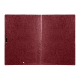 Liderpapel Carpeta para Planos A3, Cartón Gofrado, Cierre con Gomas, Pintado UVI, Rojo