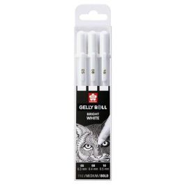 Marcador T.Opaca No Perm. Sakura (Superficies Oscuras) Blanco Opaco Set De 3 (05-08-10) Precio: 6.50000021. SKU: B1JD6WBW7W