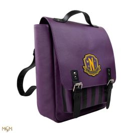 Cinereplicas Mochila Nevermore Academy Morado - 32 x 24 x 14 cm