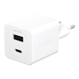 PanzerGlass Turbo Cargador Rápido GaN 35W con Puerto USB-C y USB-A, Incluye Cable USB-C, Color Blanco, Enchufe UE Precio: 39.79000058. SKU: B1HAZVVV9L