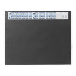 Durable Alfombrilla de Escritorio Vollsichtpl/Kalender Negra 65x52cm