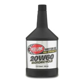 Red Line Aceite para Motocicleta 4T 20W60 - 946 mL - REDL12604 - Totalmente Sintético con PAO y Éster, 2200 ppm ZDDP, JASO MA/MA2 Precio: 25.88999974. SKU: B1ATLVGTG9