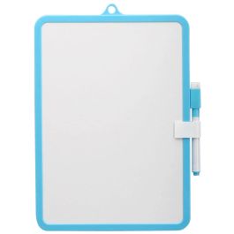 Createur de Genie Pizarra Doble Cara Con Rotulador Borrable Fucsia Verde Azul