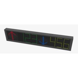 Hikvision Pantalla LED informativa interior para parking, 7 colores, 6 dígitos Precio: 1419.8900001. SKU: B1HPDJLGVE